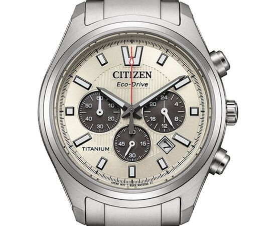 Citizen Eco-Drive Chrono Super Titanium CA4750-51A Rokas pulksteņi 