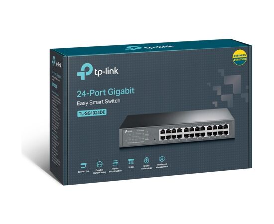 TP-Link 24-Port Gigabit Easy Smart Switch Коммутаторы (Switch)