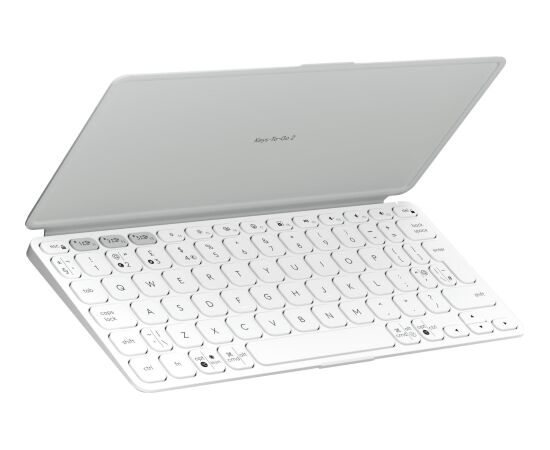 KEYBOARD BLUETH KEYS-TO-GO 2/LIGHT GRAY 920-012985 LOGITECH Клавиатуры