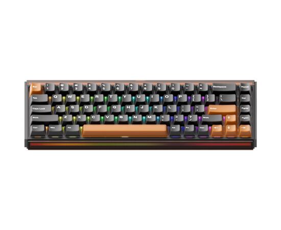 KEYBOARD WRL RAY68-HE/BROWN 103-RA68A-000 AKKO Клавиатуры