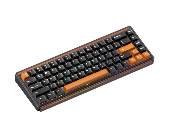 KEYBOARD WRL RAY68-HE/BROWN 103-RA68A-000 AKKO Клавиатуры