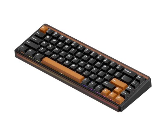 KEYBOARD WRL RAY68-HE/BROWN 103-RA68A-000 AKKO Клавиатуры