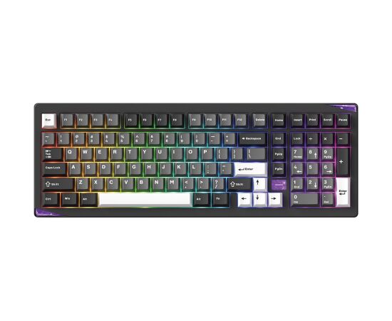 KEYBOARD WRL GEM 02 VIA/BLACK/SIL. 6978414650828 AKKO Клавиатуры
