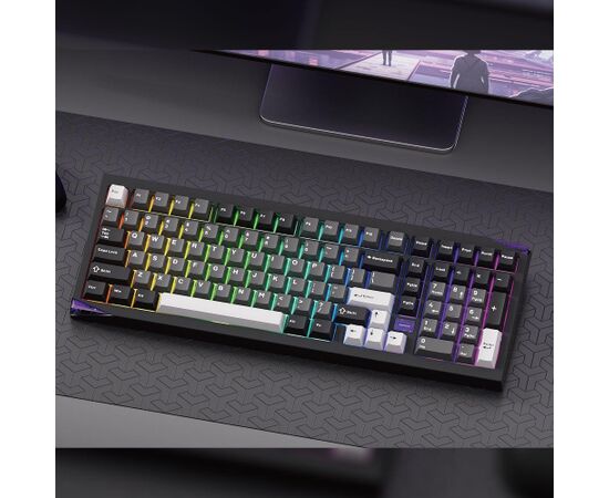 KEYBOARD WRL GEM 02 VIA/BLACK/SIL. 6978414650828 AKKO Клавиатуры