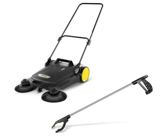 PUSH SWEEPER S 4 PLUS TWIN/1.766-363.0 KARCHER Jaunumi -Dārzam