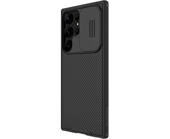 Nillkin CamShield PRO Hard Case Aizsargapvalks priekš Samsung Galaxy S23 Ultra / melns Neoriģinālie Maciņi