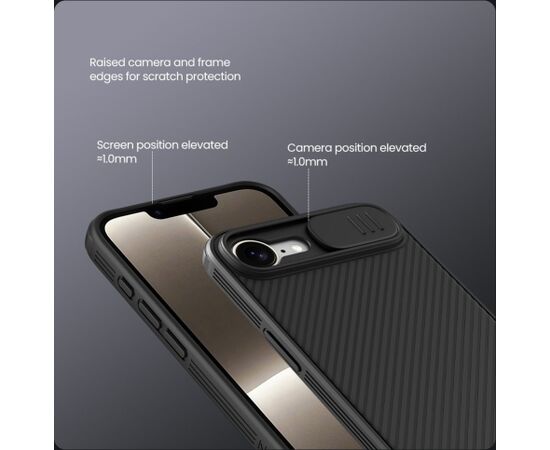 Nillkin CamShield PRO Magnetic Hard Case Aizsargapvalks priekš Apple iPhone 16e Neoriģinālie Maciņi