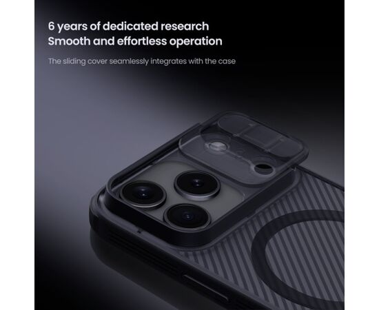 Nillkin CamShield PRO Magnetic Hard Case Aizsargapvalks priekš Apple iPhone 17 Pro Neoriģinālie Maciņi