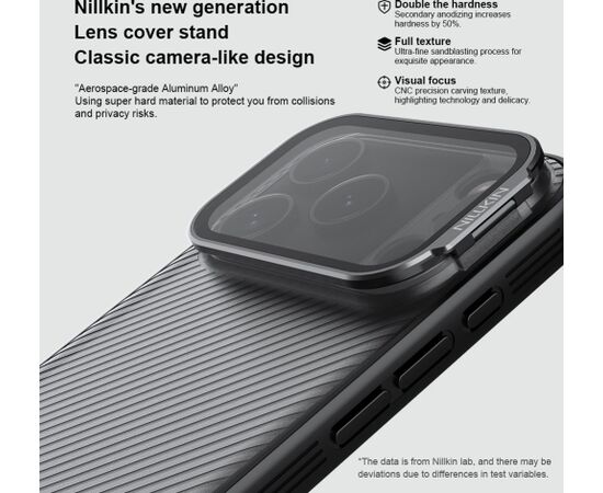 Nillkin CamShield Prop Case Aizsargapvalks priekš Apple iPhone 17 Pro Neoriģinālie Maciņi