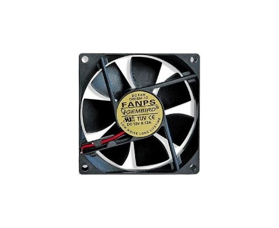 Ventilators Gembird 80mm PSU fan FANPS