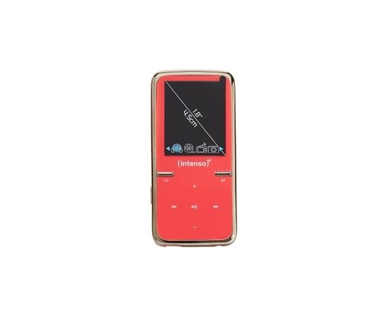 MP4 atskaņotājs Intenso Video Scooter + MicroSD 8GB Pink