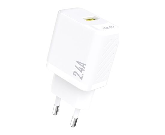 Charger Dudao A23 12W USB-A white Telefonu lādētāji 220v