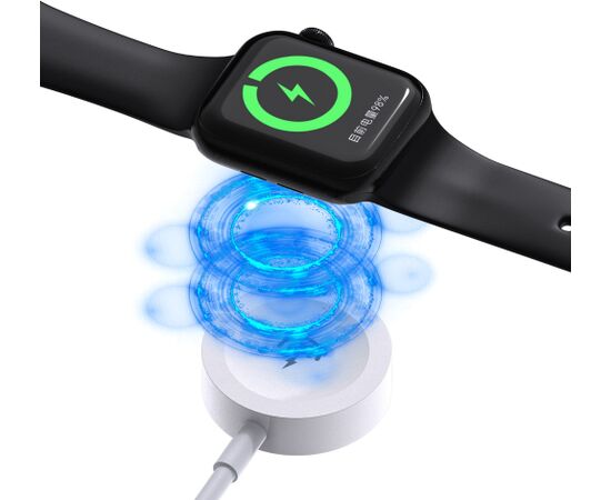 USB cable Dudao A12MAX-2in1 USB-C to iWatch/Lightning 20W 1.2m white Bezvadu telefonu lādētāji