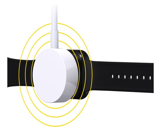 USB cable Dudao A12MAX-2in1 USB-C to iWatch/Lightning 20W 1.2m white Bezvadu telefonu lādētāji