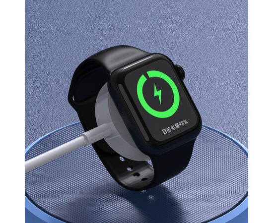USB cable Dudao A12MAX-2in1 USB-C to iWatch/Lightning 20W 1.2m white Bezvadu telefonu lādētāji
