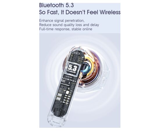 Wireless headphones Dudao U8 white Austiņas