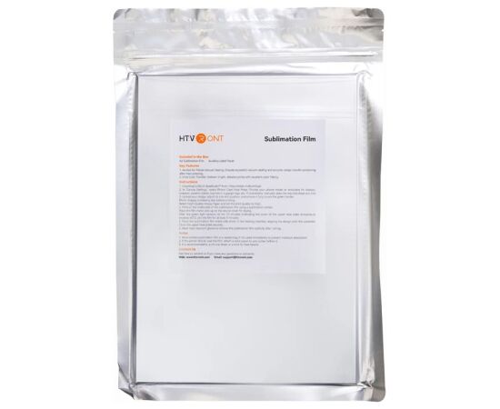 HTVRONT A4 Sublimation Film, 21 x 29.72 cm (transparent) Новости - Для офиса