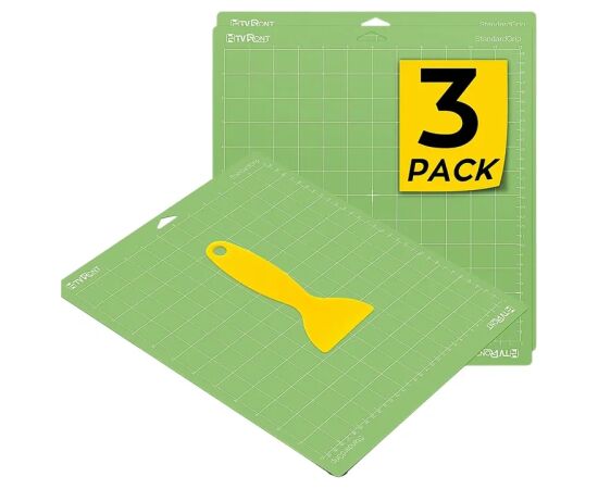 HTVRONT Cutting Mat, 34.8 cm x 37 cm, 3-pack (green) Пленки для ламинаторов
