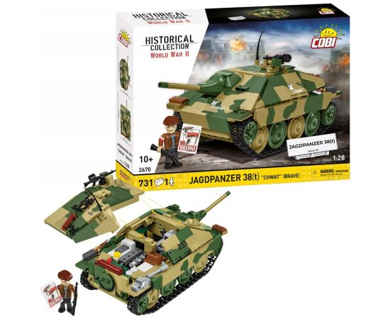 Cobi Klocki Myśliwiec 38t Chwat 731 klocki Машины и аксессуары