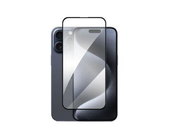 iLike Apple  iPhone 16E/14/13/13 Pro Full Glue 21D Tempered Glass Without package (2pcs) Black Ekrānu aizsardzība