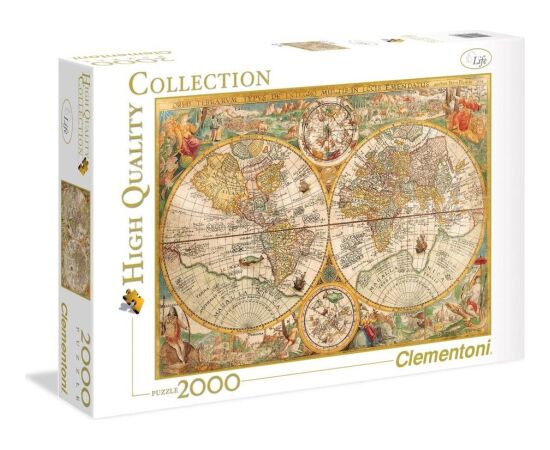 Clementoni 2000 Elements Ancient Map Пазлы