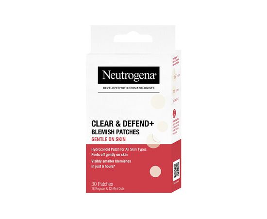 Neutrogena Sensitive Clear & Defend+ Blemish Patches- Náplasti na nedokonalosti ( 30 ks ) Духи и косметика