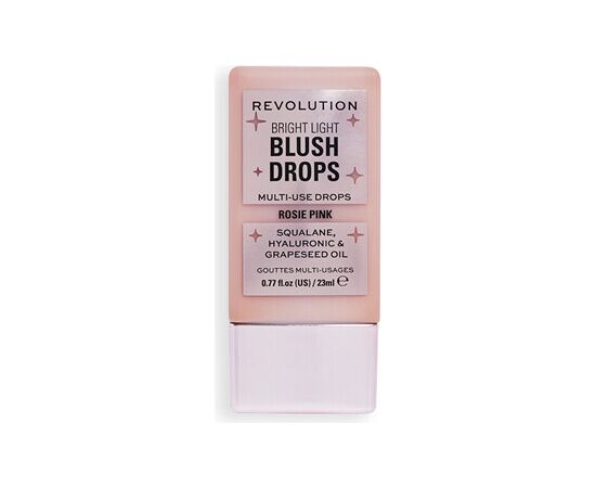 Makeup Revolution Bright Light Pink Rosie Blush Drops - Tekutá tvářenka 23 ml Духи и косметика