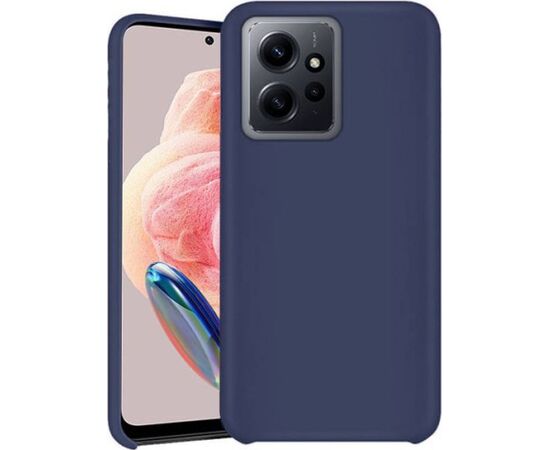 iLike Xiaomi  Silicon case for Xiaomi Redmi Note 12 4G dark blue Neoriģinālie Maciņi