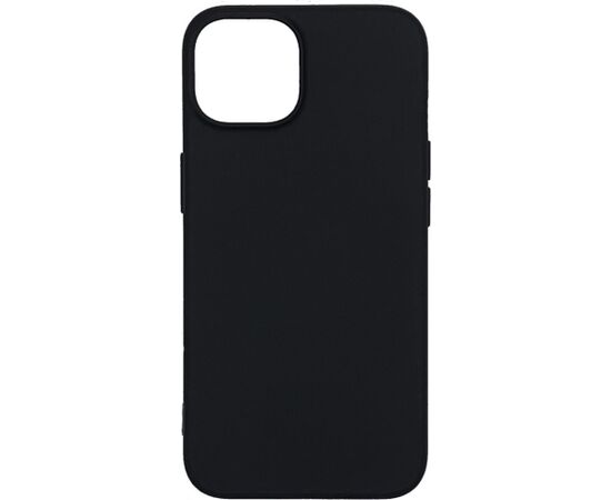 Evelatus Apple  iPhone 14 6.1 Nano Silicone Case Soft Touch TPU Black Neoriģinālie Maciņi