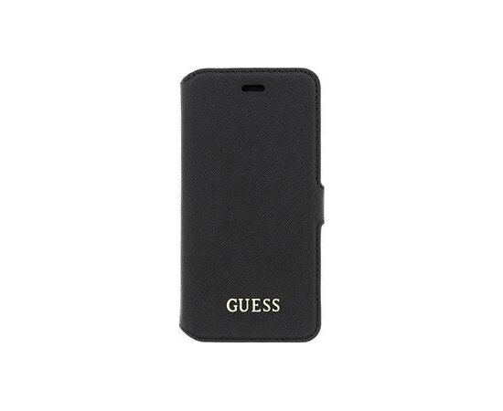 Guess   Saffiano Book Case Black for iPhone 6/6S Black Neoriģinālie Maciņi