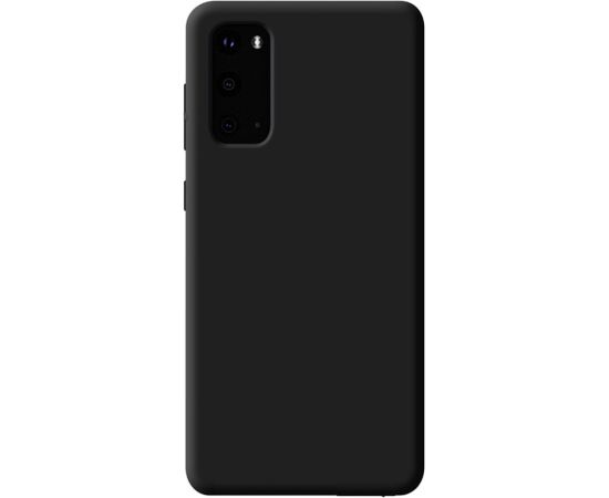 Evelatus Samsung  Galaxy S20 Nano Silicone Case Soft Touch TPU Black Neoriģinālie Maciņi