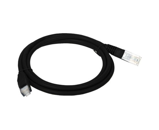 Alantec KKU5CZA3 networking cable Black 3 m Cat5e U/UTP (UTP) Tīkla vadi