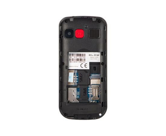 BLOW Black Senior Phone with Stand S18D Мобильные телефоны
