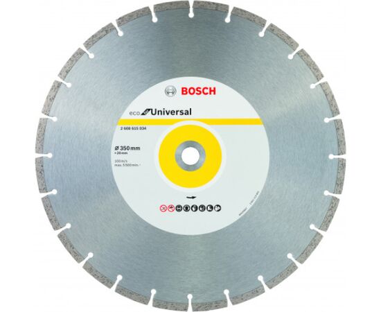 Dimanta griešanas disks Bosch 2608615034; 350x20 mm Различные диски