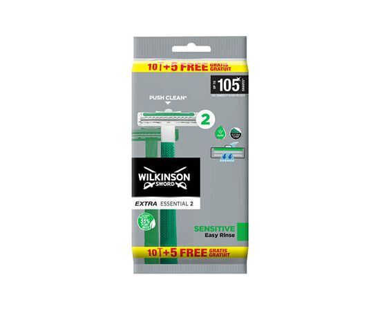 Wilkinson Sword Extra Essential ( 10 + 5 pcs ) - disposable razor Духи и косметика
