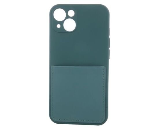 iLike Samsung  Card Cover case for Samsung Galaxy A13 4G green forest Neoriģinālie Maciņi