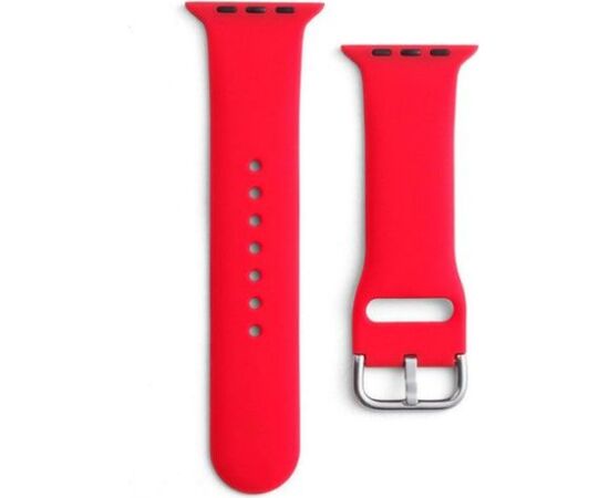 iLike   Strap APS Silicone Watch Band 8/7/6/5/4/3/2 / SE (41/40 / 38mm) Strap Watchband Red Smart pūlksteņu aksesuāri