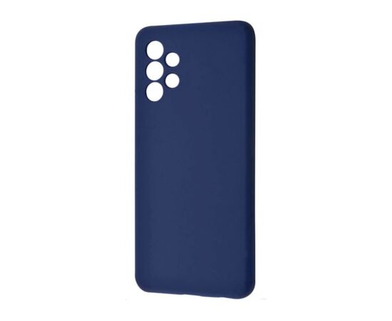 Evelatus Samsung  Galaxy A32 Nano Silicone Case Soft Touch TPU Midnight Blue Neoriģinālie Maciņi