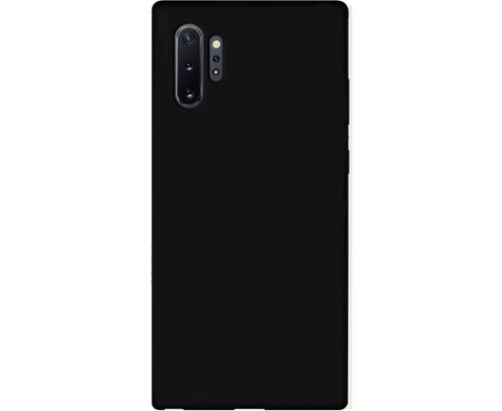 Evelatus Samsung  Galaxy Note 10 Plus Premium Soft Touch Silicone Case Black Чехлы - альтернативные