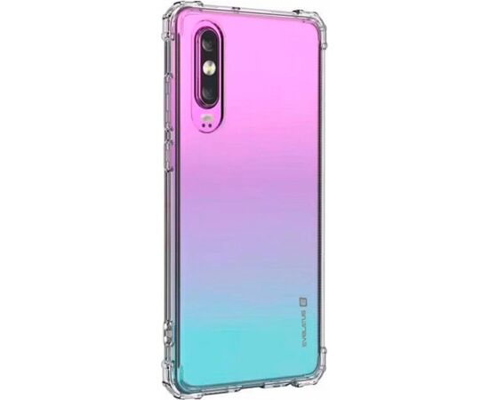 Evelatus Huawei  P30 Military Shockproof Silicone Case TPU Transparent Neoriģinālie Maciņi