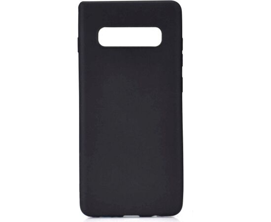 Evelatus Samsung  Galaxy S10e Nano Silicone Case Soft Touch TPU Black Neoriģinālie Maciņi
