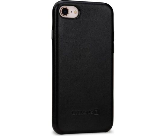 Evelatus Apple  iPhone 7/8/SE2020/SE2022 Leather Case Prestige Black Neoriģinālie Maciņi