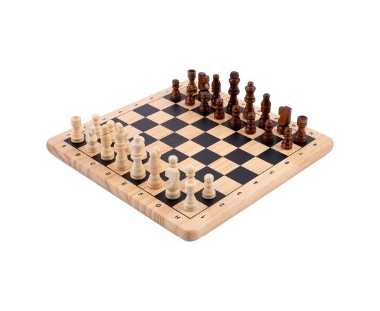Engelhart Šaha komplekts Longfeld ar dēli un figūrām 29 x 29 cm Развивающие игры