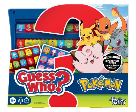 Hasbro GUESS WHO POKEMON Galda spēle (Angļu val.) Galda spēles
