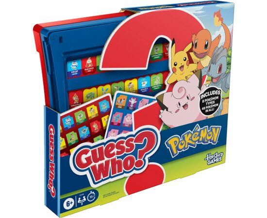 Hasbro GUESS WHO POKEMON Galda spēle (Angļu val.) Galda spēles
