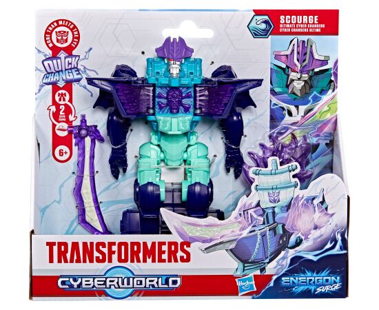 TRANSFORMERS Cyberverse figūra Ultra cyber changer 16,5 cm Konstruktori 