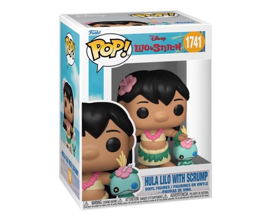 FUNKO POP! Vinyl: Фигурка: Disney: Lilo & Stitch - Hula Lilo with Scrump Фигурки и герои
