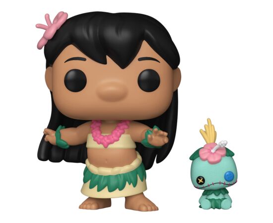 FUNKO POP! Vinyl: Фигурка: Disney: Lilo & Stitch - Hula Lilo with Scrump Фигурки и герои