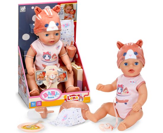 BABY BORN Kaķa kleita, 43 cm Lelles