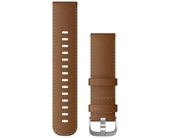 Garmin   Quick Release Bands (22 mm)
Brown Italian Leather, silver hardware Smart-Watch aksesuāri